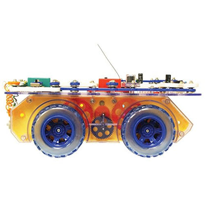 Snap Circuits R/C Snap Rover STEM Electronics & Robotics Kit, Ages 8+