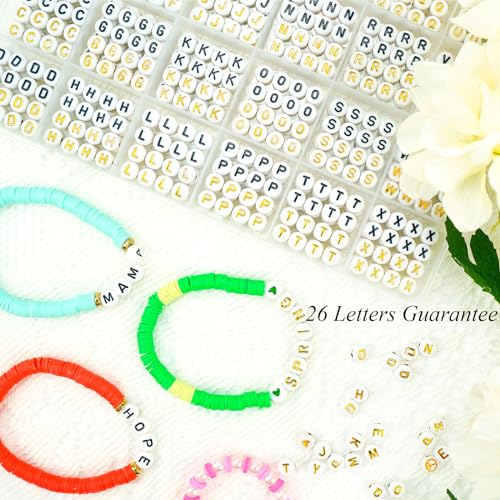 Friendship Bracelet Making Kit 96 Colors, 900pcs Letter Beads, 100pcs Number Bead, Gold Silver Spacer Charms for Concert Bracelets Jewelry Craft - color: Friendship Style