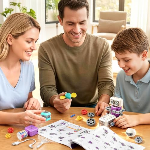 STEM Toys 24-in-1 Circuit Science Experiments Coding Robot for Kids