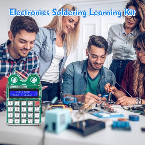 MIOYOOW DIY Math Game Calculator Kit, Soldering Practice Kit for School