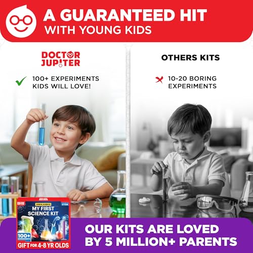Doctor Jupiter My First Science Experiments Kit for Kids Ages 4+ - style: My First Science Kit: 4+