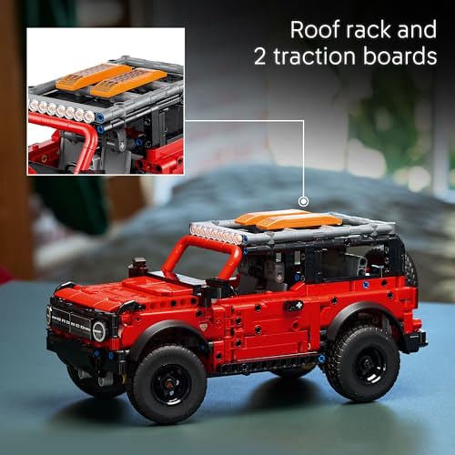 LEGO Technic Kids Toy Car - Building Kit for Boys and Girls, Ages 10+, Makes a Cool Birthday Gift, Authentic Ford Trim & Details - 42213