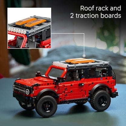 LEGO Technic Kids Toy Car - Building Kit for Boys and Girls, Ages 10+, Makes a Cool Birthday Gift, Authentic Ford Trim & Details - 42213