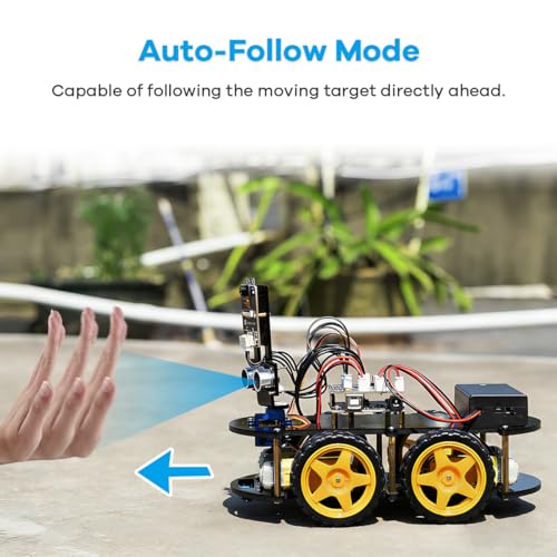 LAFVIN R3 Camera Smart Robot Car Kit for Arduino Robotics with Tutorial