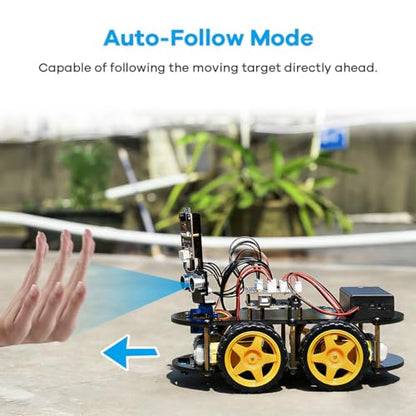 LAFVIN R3 Camera Smart Robot Car Kit for Arduino Robotics with Tutorial