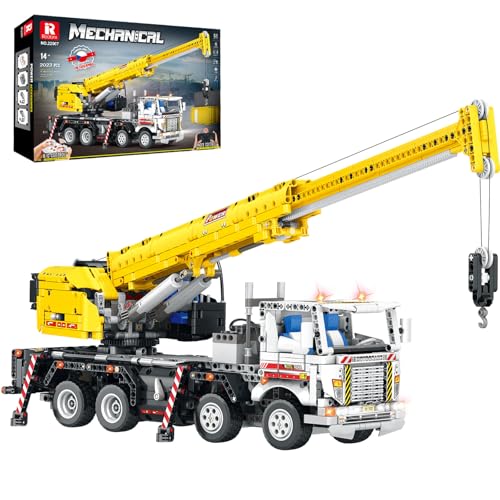 Reobrix Crane Building Block Set 22007 Remote Control Crane Model