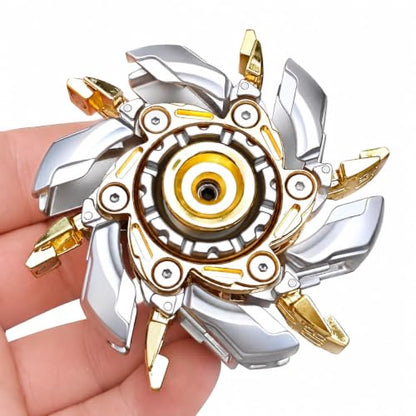 T-Conceal EDC Fidget Slider Spinning Stress Relief Adults Magnet Metal Toys - color: Silver Gold