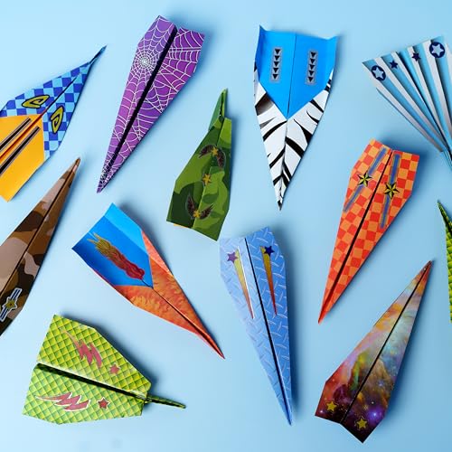 Creativity for Kids Paper Airplane Kit, Make 20 Airplanes - style: Mini Kit- 20 Airplanes