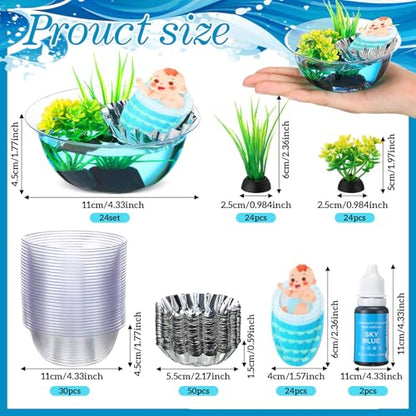 WinnerWhy 24 Set Baby Moses Bible Felt Craft Kits Pesach Seder Decorations Passover Gifts Pesach Sunday School Activity