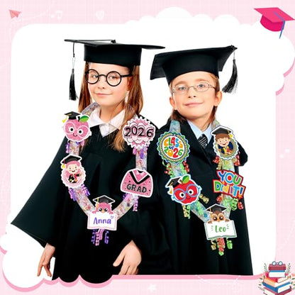 Candy Leis for Graduation 2026 - Pink Graduation Leis 2026 Candy Lei Tubing - color: Candy Leis - Pink