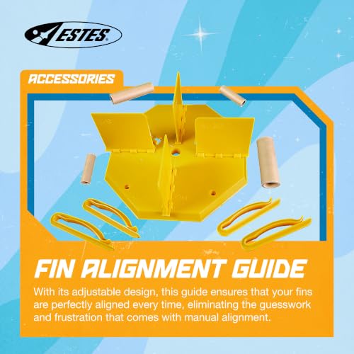 Estes 2231 Fin Alignment Guide Model Kit , Color Varies