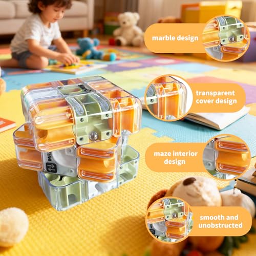 Labyrinth 3D Puzzles Maze Cube Spatial Awareness Brain Training Educational Focus Game Gift for Adults Teens