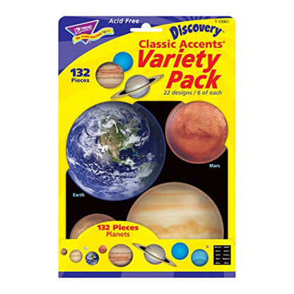 Planets Discovery Classic Accents® Variety Pack (Pack of 2) - size: 1 Count (Pack of 2)