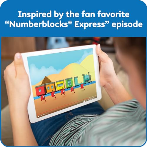 hand2mind Numberblocks Express Train MathLink Cubes Activity Set, Ages 3+