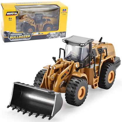 Gemini&Genius Mechanical Loader Toy Construction Vehicle Wheeled Loader Toy