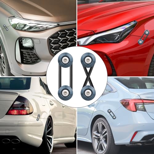 BFXM Universal Bumper Clips, Front Rear Bumper Quick Release Kit - color: Gray, size: 4set