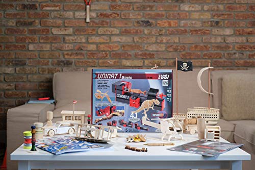 The Cool Tool UNIMAT 1 Basic 4-in-1 Cool Tool Woodworking Kit for Kids
