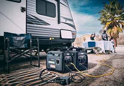 Pulsar Products GD400BN, 4000W Portable super-quiet Dual Fuel & Parallel Capability, RV-Ready, CARB Compliant - style: 4000 Watts + Dual Fuel + Lightweight + RV Ready
