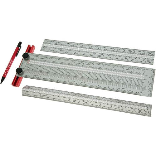 Incra IRSET12 12" Marking Rule Set - size: 12-Inch