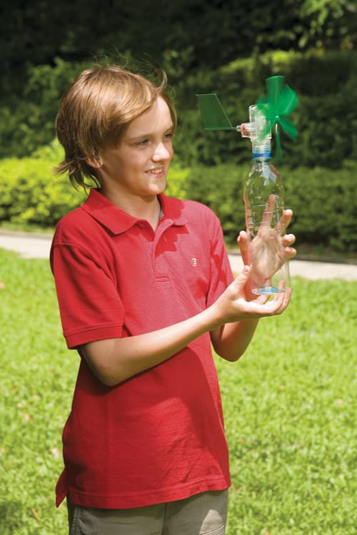 4M Toysmith, Green Science Windmill Generator Kit, DIY Science Kit With LED Lights, For Boys & Girls Ages 8+ (Packaging May Vary) - style: Windmill Generator Kit