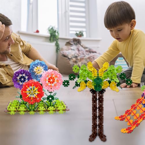 PicassoTiles Building Chips Interlocking Disc Construction Blocks in 12 Colors STEM Learning Early Education Toy Engineering Playset Child Brain Development for Toddlers Girls Boys Kids Age 3+ PTF108 - color: Multi-color