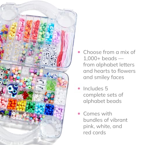 BaubleBar Ultimate DIY Bracelet Kit | 1000+ Pcs | Great for a Gift or Party | Bracelet Jewelry Making Kit with Beads - style: Bracelet Kit