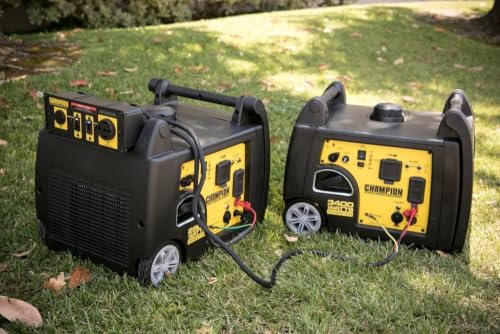 Champion Power Equipment 50-Amp ParaLINK Parallel Kit for Linking Two 2500-Watt or Higher Inverter Generators, RV Ready - size: 2500 or Larger Watts 50A