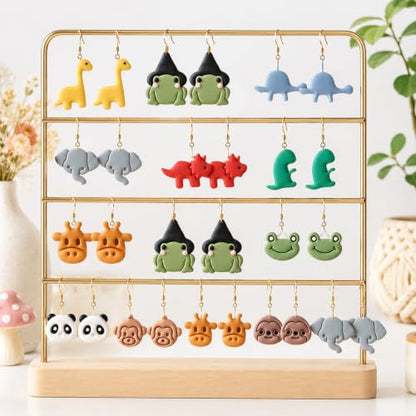 12pcs Jungle Dino Animal Clay Cutters - color: Animal-2026