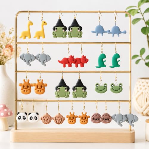 12pcs Jungle Dino Animal Clay Cutters - color: Animal-2026