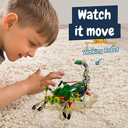 Science4you Scorpiobot Robotics Kit for Kids - Building Robot Toys for Kids 8-12 Year olds,161 Pieces, Stem Building Games, Gift for 8+ Year Olds Boys and Girls - style: Scorpiobot