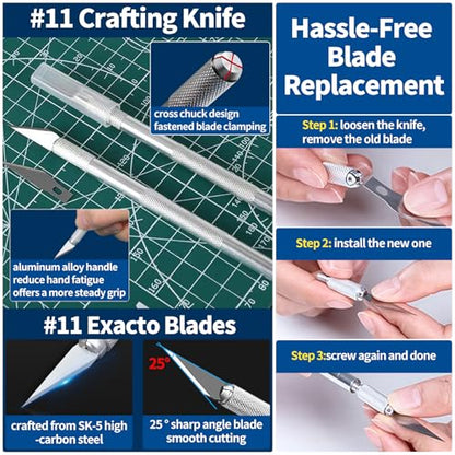 69Pcs Basic Model Tools Craft Set with Hobby Clippers Model Tweezers, Modeler Building Kit for Gundam Model Assembling, Building and Repairing