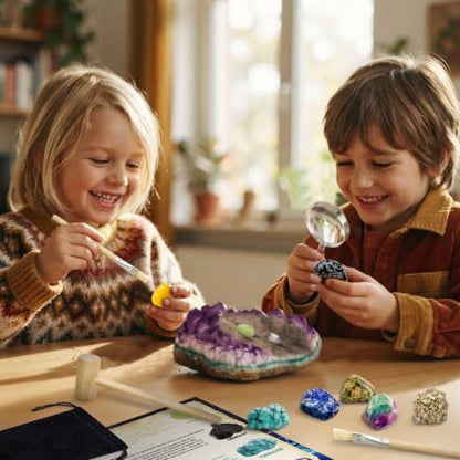 Piano Potato Jumbo Gemstone Dig Kit, 18 Real Crystals & Gems, STEM Toy 6+ - style: Gemstone Dig Kit