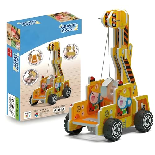 STEM Gravity Crane Science Kit, DIY Pulley & Lever, Energy Conversion - style: Gravity Crane