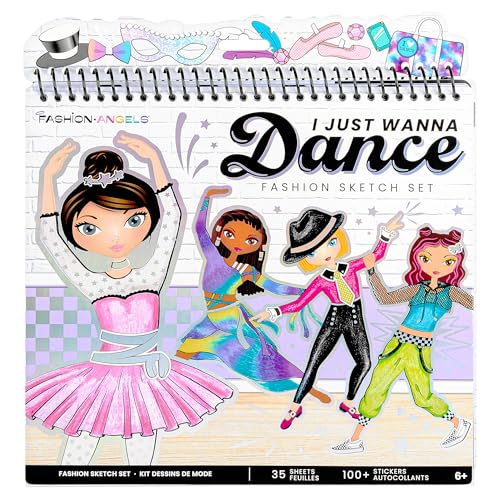 Fashion Angels I Just Wanna Dance Fashion Sketch Set - color: I Just Wanna Dance
