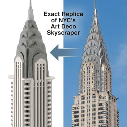 1:800 New York Chry - Building Blocks,1207 PCS MOC Model for Adults - color: Chry City