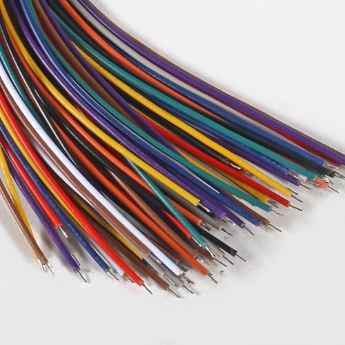 ACEIRMC 10Pairs JST-XH Connector Kit, XH 2.54mm 10 Pin Header Male and Female Connectors Plug Adapter with Flat Wire Cable 200mm 26AWG Compatible with JST XH (10P) - color: 10P