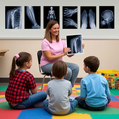 X-ray Science Education Package for Human Anatomy and Bone Parts is Suitable for Light Table and lamp Fittings.