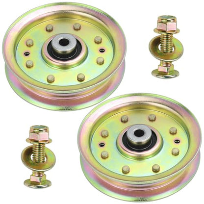GELASKA 2Pack 175820 Idler Pulley for Husqvarna 48 inch Z4822 Z4824 GTH2548 - color: A10 2x175820