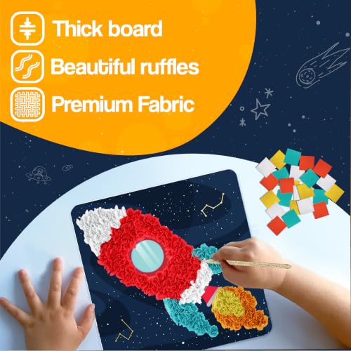 jackinthebox Poke Art Space Crafts Kits for Boys Kid, Activity Toy Ages 4-8 - style: Space