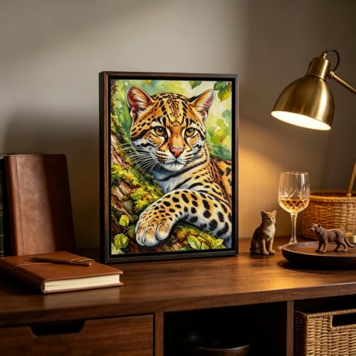 BYGFHLYW 5D Cat Diamond Painting Kit for Adults, Animal Diamond Art Kits - color: KM1231-1