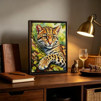 BYGFHLYW 5D Cat Diamond Painting Kit for Adults, Animal Diamond Art Kits - color: KM1231-1