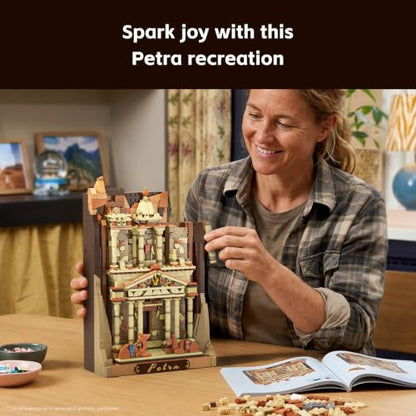 JAKI Petra Architecture Building Set for Adults, Ancient Landmark Model Kit