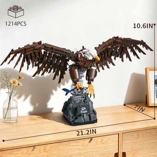 SATHIBI Eagle Building Set for Adults, Ideas Bird Building Block - style: Eagle Set