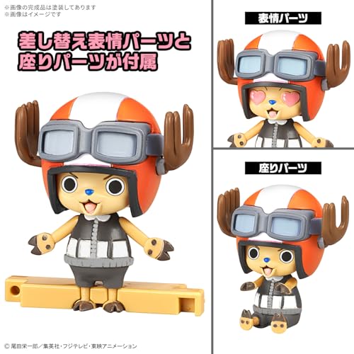 Bandai Hobby - One Piece - Chopper Robo Super 4 & 5 (Kung Fu Tracer & Walk Hopper) Model Kit - color: Chopper Robo Super 4 & 5 (Kung Fu Tracer & Walk Hopper)