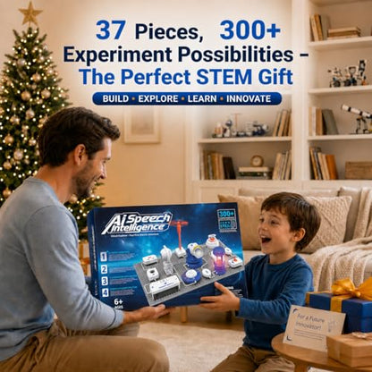 STEM Science Kit for Kids, Electronics Circuit Exploration Toy, 37 PCS - size: Medium - 300+ Projects