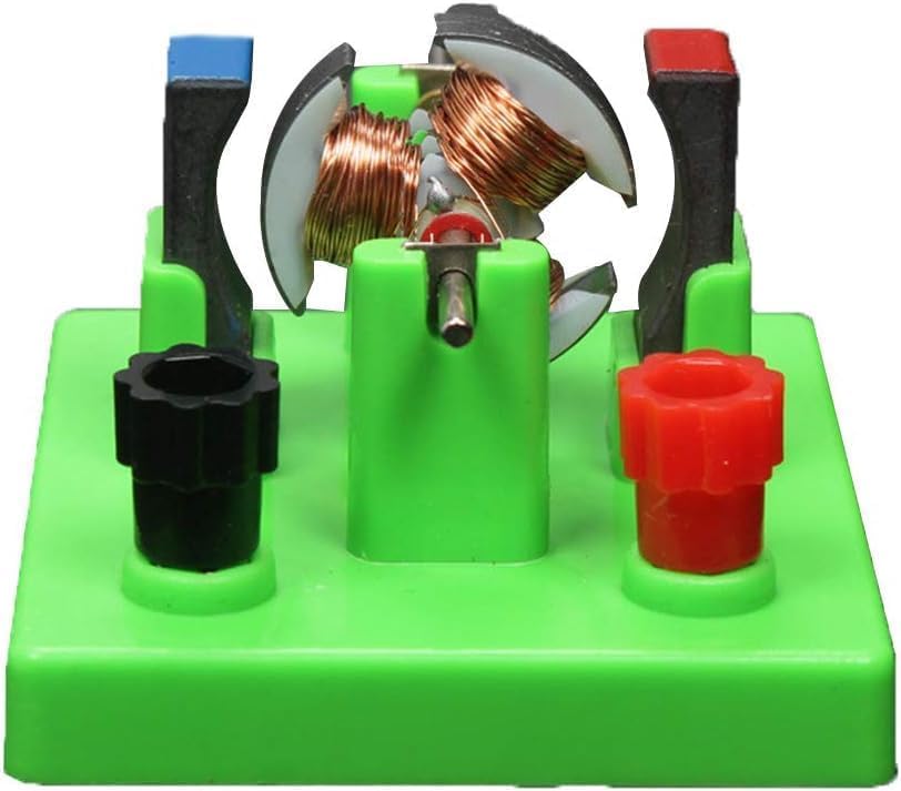 1Pc Blue DIY DC Electrical Motor Assemble KIT Science Lab Educational Physics Learning Experiment Ornaments for Electrical Motor Small in Size