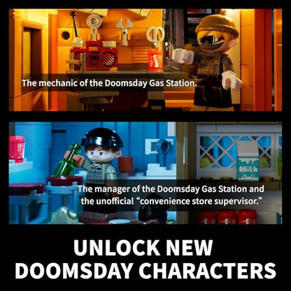 Doomsday Building Set, Modular Building Blocks Architecture Toy Model Kits