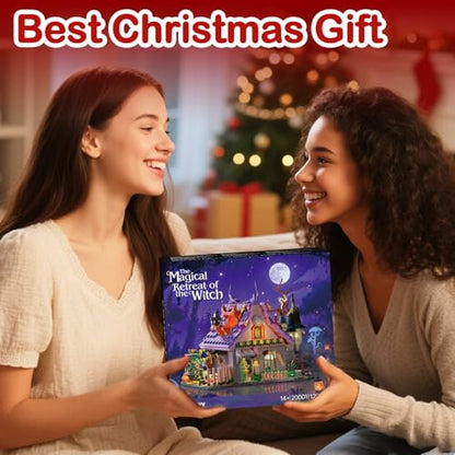 Magical Retreat of Witch Building Blocks Set 14+, 1200 Pieces - color: The Magical Retreat of the Witch