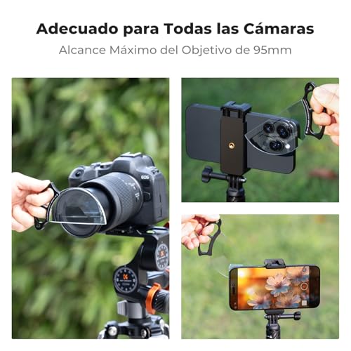 K&F CONCEPT 100mm Handheld Subtle Kaleidoscope Filter - size: 100mm