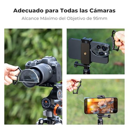 K&F CONCEPT 100mm Handheld Subtle Kaleidoscope Filter - size: 100mm